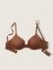 Бюстгальтер з пуш-ап PINK Victoria's Secret Wear Everywhere Push-Up Bra коричневий nzr-pa0-ldq фото 4