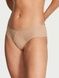 Трусики-чики женские люксовые Victoria's Secret Icon Lace Cheeky Panty бежевые bwd-vqu-fgp фото 1