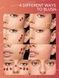 Жидкие румяна с шиммером Sheglam Color Bloom Dayglow Liquid Blush Shimmer Finish-Love Cake bb8-35a фото 6