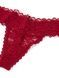 Трусики-стринги женские кружевные Victoria's Secret Lacie Rose Valentine Thong Panty красные ivq-6zc-5ri фото 6