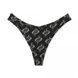 Трусики-стринги женские PINK Victoria's Secret черные 8n3-rdc-gp5 фото 1