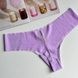 Трусики-стринги женские бесшовные Victoria's Secret No-Show Thong Panty сиреневые oc2-u7d-mlr фото 2