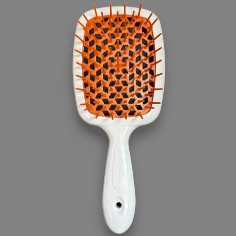 Щетка для волос Janeke Superbrush The Original Белый-Оранжевый n7l-d24-q6v фото