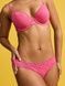 Трусики-стринги хлопковые Victoria's Secret Cotton Lace-Waist Thong Panty розовые  ss2-cq7-qgo фото 3