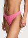Трусики-стринги хлопковые Victoria's Secret Cotton Lace-Waist Thong Panty розовые  ss2-cq7-qgo фото 1