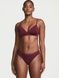 Трусики-бікіні жіночі Victoria's Secret Stretch Cotton Bikini Panty бордові 4g0-2n1-rwo фото 3
