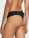 Трусики-стрінги жіночі безшовні Victoria's Secret No-Show Thong Panty чорні у горошок css-ngc-l5u фото 2