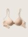 Бюстгальтер с пуш-ап PINK Victoria's Secret Wear Everywhere Push-Up Bra бежевый dqd-dv1-zhz фото 1