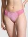 Трусики-стрінги жіночі безшовні PINK Victoria's Secret No-Show Thong Panty рожеві y1s-931-by1 фото 3