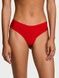 Трусики-стринги женские бесшовные Victoria's Secret No-Show Lace-Back Thong Panty красные 1di-l3n-w1s фото 2