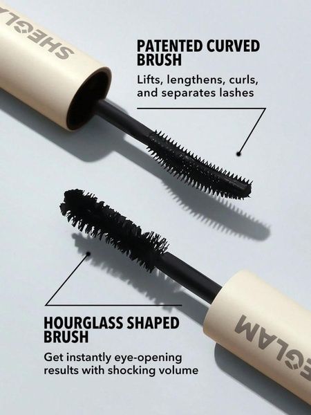 Тушь для длины и объема ресниц Sheglam All-In-One Volume & Length Mascara-Washable Black 6ai-5c0 фото