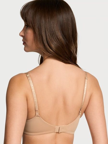 Бюстгальтер з подвійним пуш-ап Victoria's Secret Bombshell Push-Up Bra бежевий d91-ivb-hrt фото