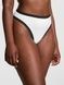 Трусики-бразиліана жіночі з високою посадкою PINK Victoria's Secret Seamless Brazilian Panty білі 7og-g74-n7j фото 1