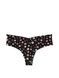 Трусики-стрінги жіночі безшовні Victoria's Secret No-Show Thong Panty чорні c9g-iyn-fd9 фото 2