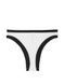 Трусики-бразиліана жіночі з високою посадкою PINK Victoria's Secret Seamless Brazilian Panty білі 7og-g74-n7j фото 2