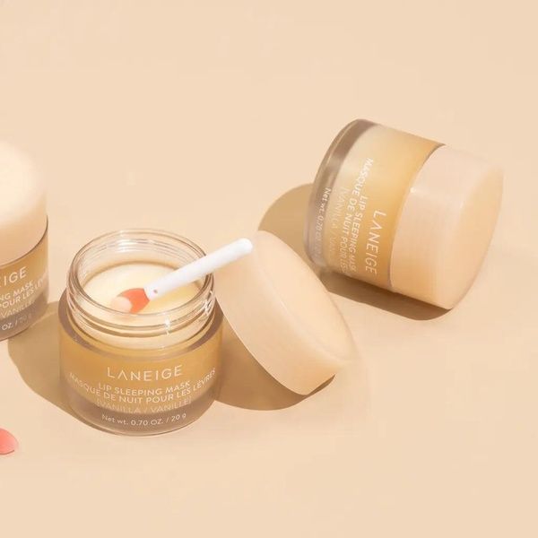 Маска для губ Ваніль Laneige Lip Sleeping Mask EX Vanilla, 20 г 5a5-59b фото