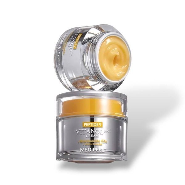Крем для обличчя з пептидами з комплексом вітанолу Medi-Peel Peptide 9 Vitanol Cream Pro 50 мл 611-693 фото
