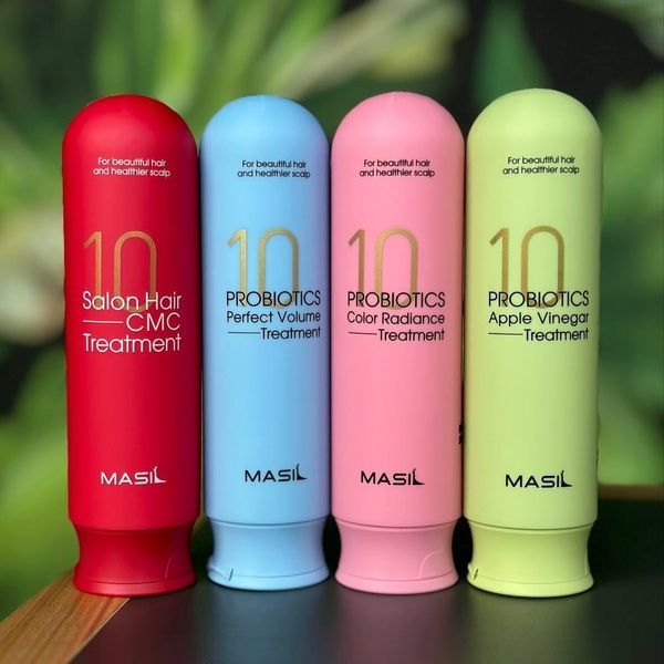 Восстанавливающий бальзам для волос с керамидами Masil 10 Salon Hair CMC Treatment, 300 мл 4b7-648 фото