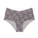 Трусики-чики женские бесшовные Victoria's Secret No-Show Cheeky Panty серые wo3-wn3-mdu фото 1