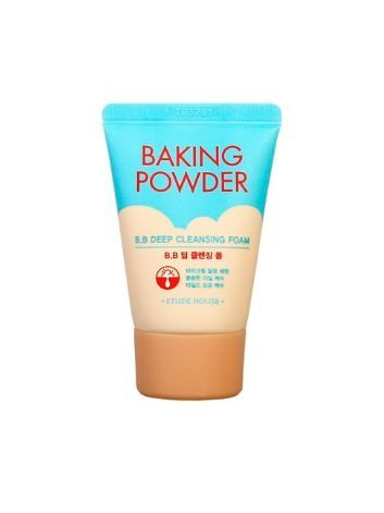 Пенка для глубокой очистки и снятия макияжа Etude House Baking Powder BB Deep Cleansing Foam, 30 мл 900600025701 фото