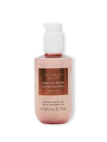 Масло для тела с естественным сиянием Victoria's Secret Vanilla Bean & Macadamia Radiant Body Oil, 200 мл 107-b25 фото
