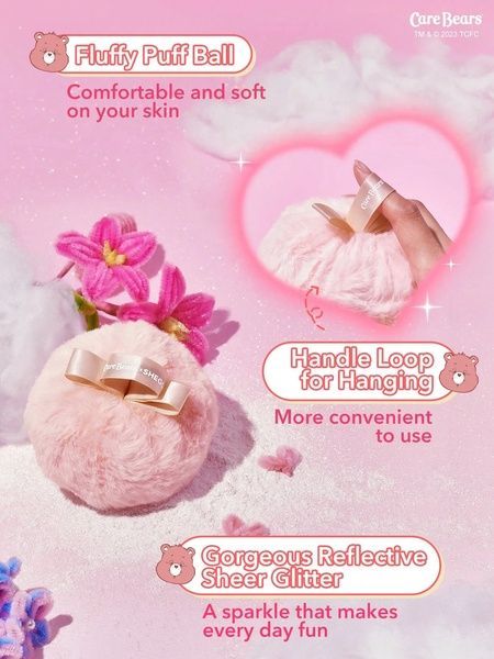 Хайлайтер Sheglam X Care Bears Catch Some Fun Highlighting Puff-Sparkle 4Ever 95c-275 фото