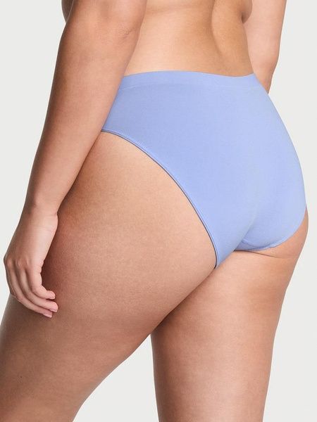 Трусики-бікіні жіночі з мікрофібри Victoria's Secret Seamless Bikini Panty блакитні jzc-kez-8oe фото