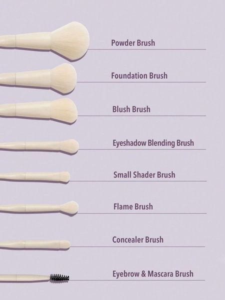 Профессиональный набор кистей для макияжа Sheglam Pro Core Brush kit 695-i22 фото