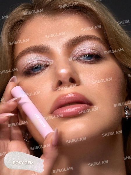Тіні-стік з шимером Sheglam Crystal Jelly Glaze Stick Rosy Gem 3 г hmp-qrv-948 фото