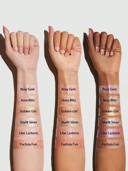 Тіні-стік з шимером Sheglam Crystal Jelly Glaze Stick Rosy Gem 3 г hmp-qrv-948 фото