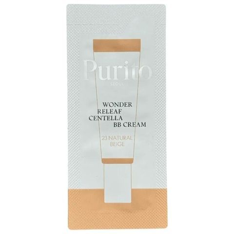 Пробник ВВ крем с экстрактом центели Purito Seoul Wonder Releaf Centella BB Cream тон 23 1 мл i13-i38 фото