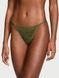 Трусики-стрінги жіночі люксові мереживні Victoria's Secret Lace Adjustable V-String Panty зелені s6v-i0z-yfu фото 1