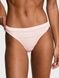 Трусики-бікіні жіночі з мікрофібри Victoria's Secret Seamless Bikini Panty бежеві 6ls-ew8-aac фото 1