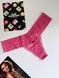 Трусики-стринги женские Victoria's Secret Lace Thong Panty розовые spt-irs-dll фото 1