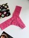Трусики-стринги женские Victoria's Secret Lace Thong Panty розовые spt-irs-dll фото 2