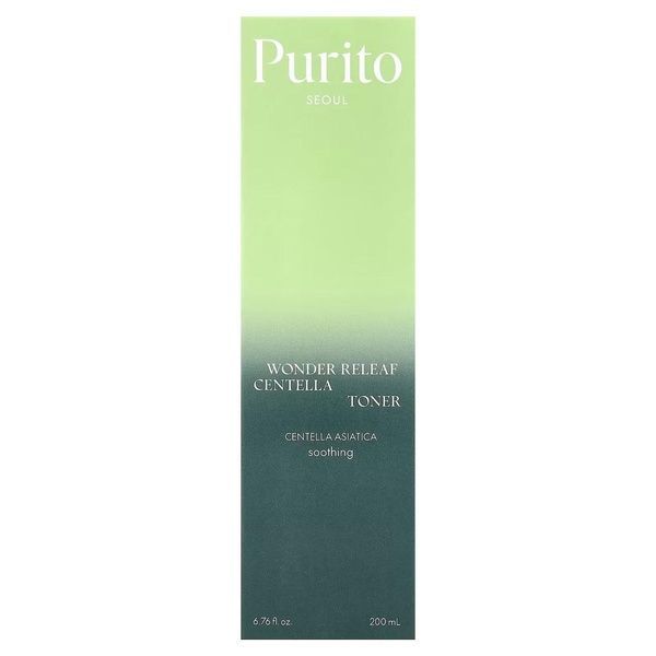 Заспокійливий тонік з центелою Purito Wonder Releaf Centella Toner 200 мл PURITO-00061 фото