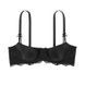 Бюстгальтер без пуш-ап Victoria's Secret Wicked Unlined Smooth Balconette Bra черный 32C(70C) r96-0fl-bql фото 1