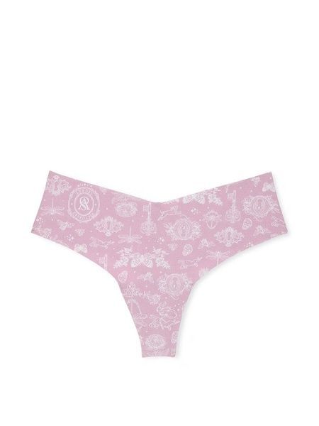 Трусики-стрінги жіночі безшовні Victoria's Secret No-Show Thong Panty бузкові 185-ip6-0cs фото
