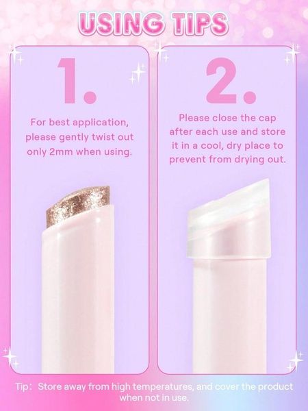 Тени-стик с шиммером Sheglam Crystal Jelly Glaze Stick Aura Blitz 3 г pu2-pib-r7w фото