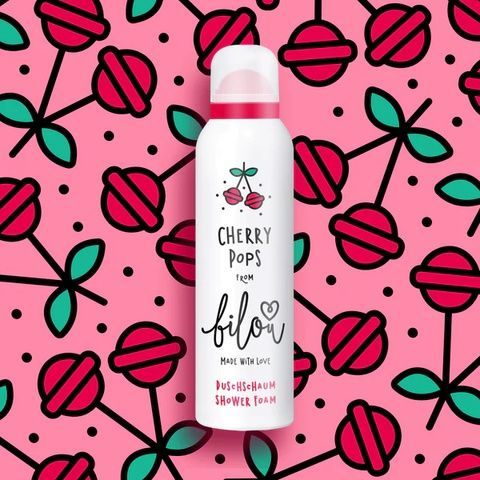 Cherry Pops - пенка для душа Bilou, 200 мл 1061095 фото