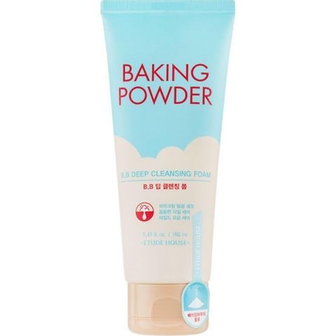 Пенка для глубокой очистки и снятия макияжа Etude House Baking Powder BB Deep Cleansing Foam, 160 мл 900600025702 фото