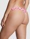 Трусики-стринги женские PINK Victoria's Secret Cotton High-Leg Panty розовые ty4-exm-aqg фото 2