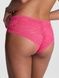 Трусики-чики женские кружевные PINK Victoria's Secret Wink Strappy Cheeky Panty коралловые t6s-x00-mbp фото 3