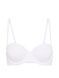 Бюстгальтер з пушапом PINK Victoria's Secret Wear Everywhere Strapless Push-Up Bra білий  udl-w8w-cb7 фото 3