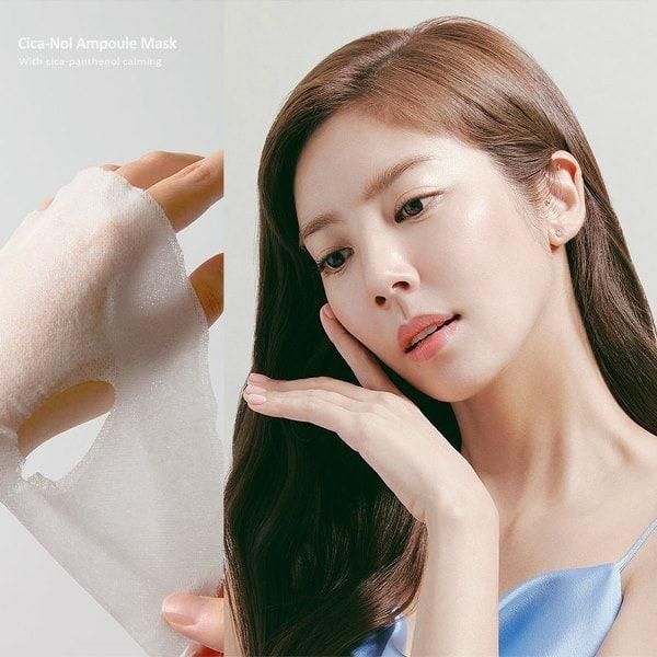 Тканевая маска для лица с центеллой Medi-Peel Cica-Nol Ampoule Mask, 1 шт 20 мл a33-1bi фото
