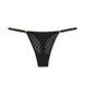 Трусики-стринги женские люксовые кружевные Victoria's Secret Icon Lace Adjustable Thong Panty черные 2w3-9b6-lt6 фото 1