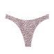 Трусики-стринги женские хлопковые Victoria's Secret Stretch Cotton High-Leg Scoop Thong Panty леопардовые 38w-4y3-j24 фото 1
